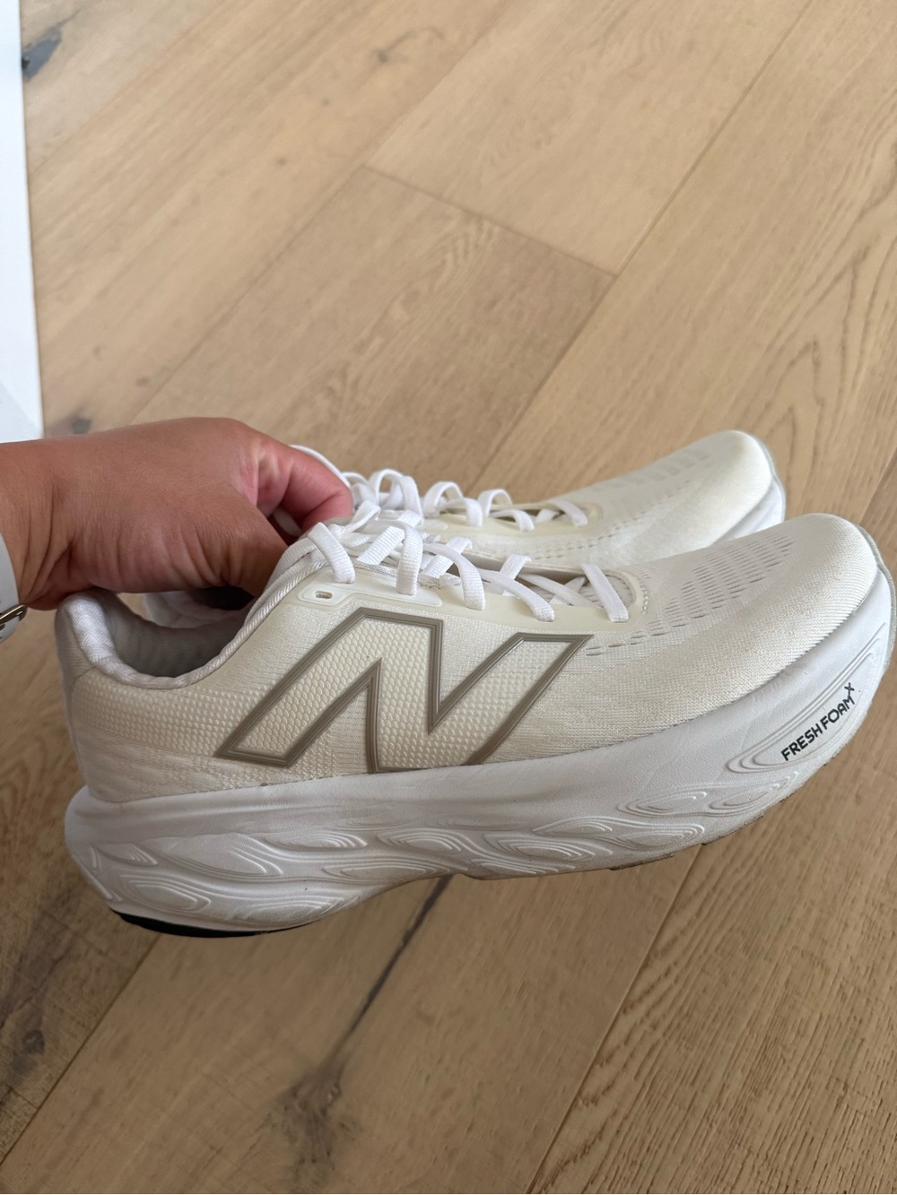 New Balance 1089 v14 Women's White Fresh Foam running shoe